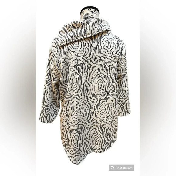 Womens Ruby Rd. Mint Condition Floral Side Button Cowl Neck Tunic - Picture 2 of 3